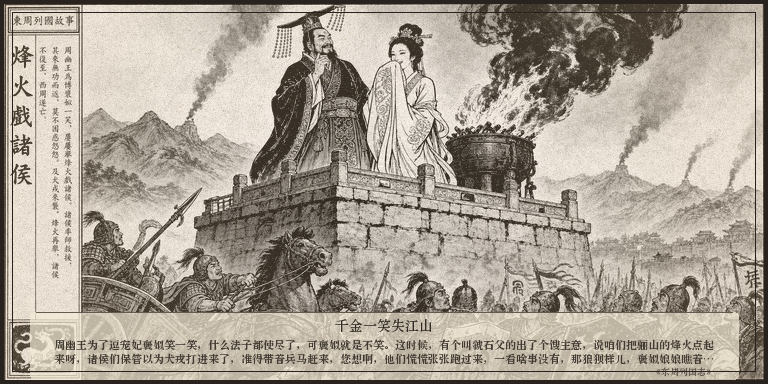 千金一笑失江山